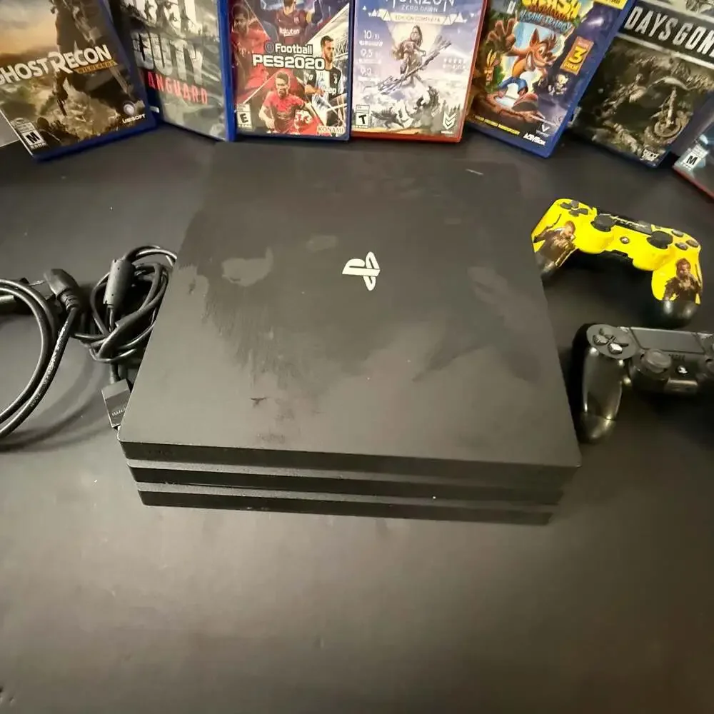 Sony PlayStation CUH-7015B 4 Pro 1TB‎ Console Bundle. Working - READ DESCRIPTION